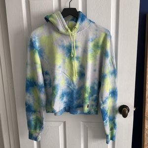 Aviator Nation tie dye L cropped
